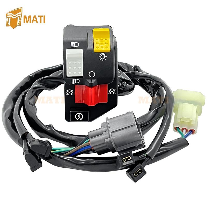Handlebar Control Switch button Start Kill Stop Headlight for Honda Rancher 420 Manual Shift 2014- TRX420FM/TRX420TM
Handlebar Control Switch button Start Kill Stop Headlight for Honda Rancher 420 Manual Shift 2014- TRX420FM/TRX420TM