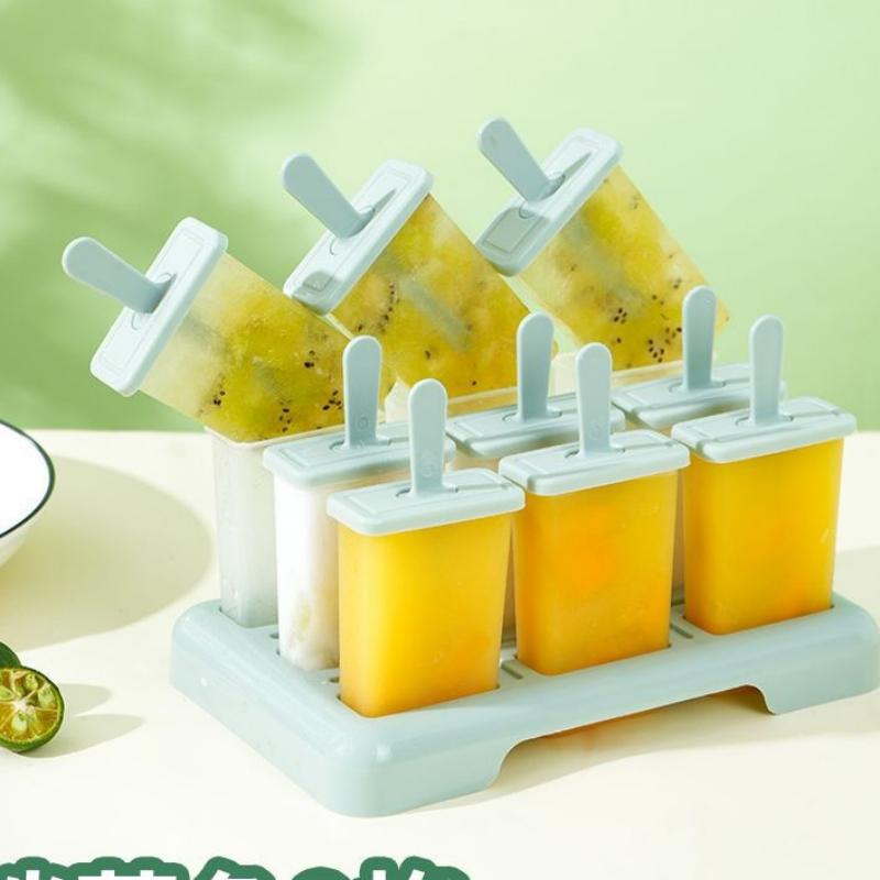 New Home Use Ice Cream Mold for Making Ice Pops Ice Cream Making Tool Self-Made Ice Cream Stick Mold Plastic Material світло-синій колір
New Home Use Ice Cream Mold for Making Ice Pops Ice Cream Making Tool Self-Made Ice Cream Stick Mold Plastic Material світло-синій колір