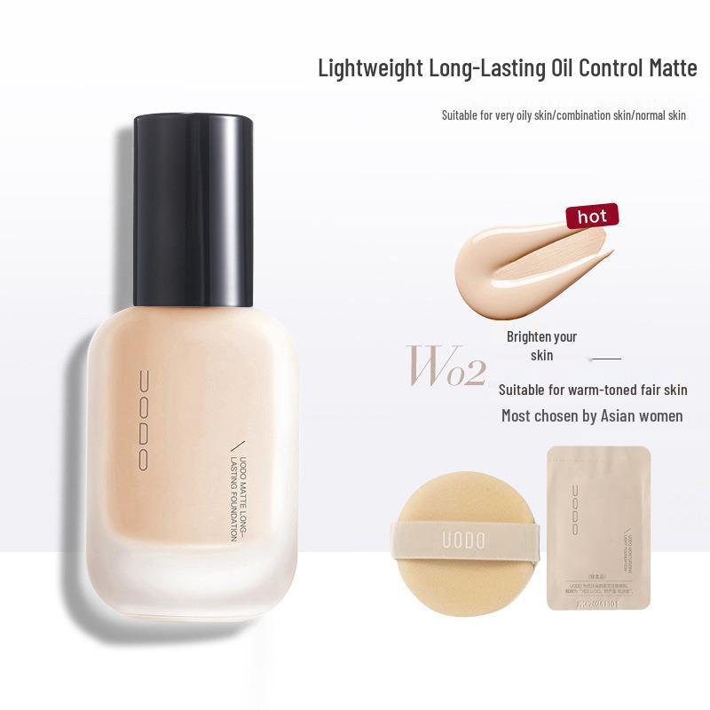 Uodo Long-Lasting Foundation Concealer for Dry and Oily Skin – Oil Control, Hydrating, Non-Cakey Duo Combination.
Uodo Long-Lasting Foundation Concealer for Dry and Oily Skin – Oil Control, Hydrating, Non-Cakey Duo Combination.