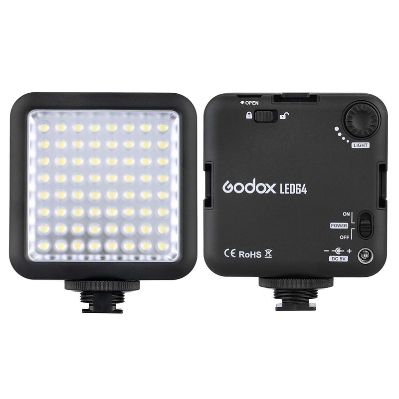 Godox LED-64 Light Multi-Light Бесплатная комбинированная видеолампа для цифровой камеры DSRL Видеокамера DV
Godox LED-64 Light Multi-Light Бесплатная комбинированная видеолампа для цифровой камеры DSRL Видеокамера DV