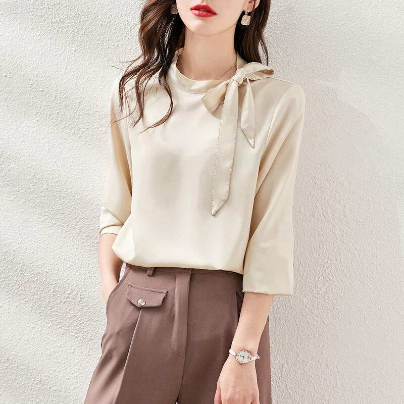 Srcr Women s Elegant Chiffon Tie-Neck Blouse 2XL
Srcr Women s Elegant Chiffon Tie-Neck Blouse 2XL
