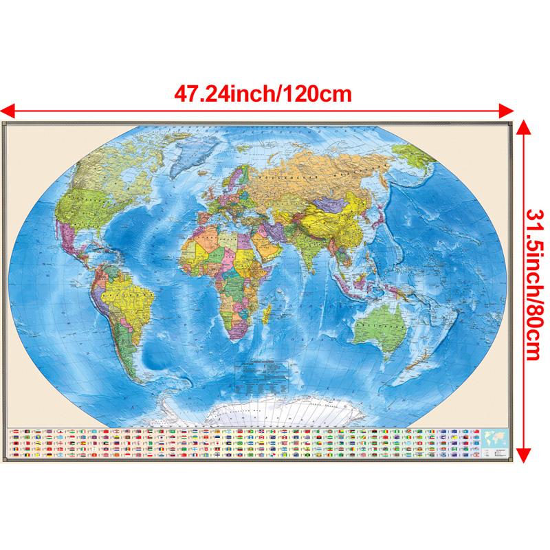 Карта России-Карта мира-Политическое распределение-с флагом,Художественные принты,постеры,дорожные принадлежности,для класса,домашний декор 120*80cm
Карта России-Карта мира-Политическое распределение-с флагом,Художественные принты,постеры,дорожные принадлежности,для класса,домашний декор 120*80cm