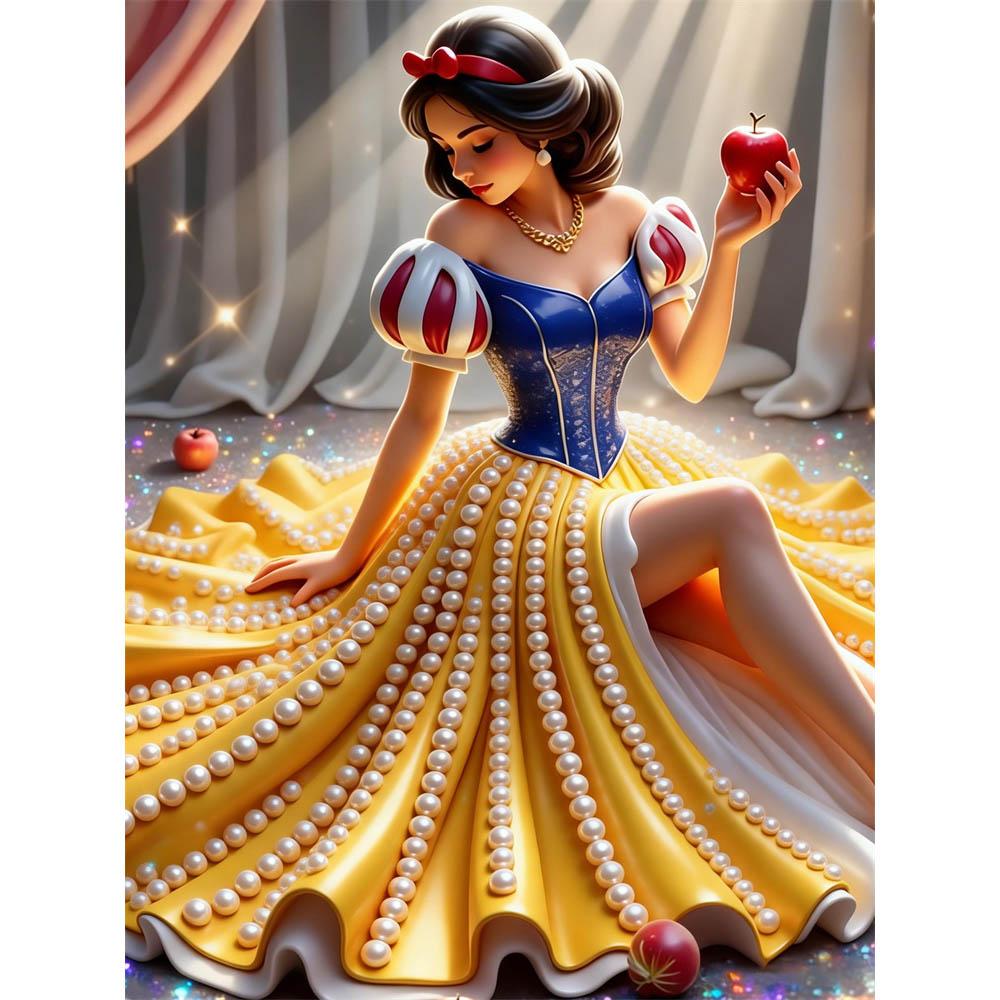 Disney Pearl Painting Snow White DIY Art Set Pearl Artwork Wall Decor Great Gift for Home or Office Environment 35x45cm
Disney Pearl Painting Snow White DIY Art Set Pearl Artwork Wall Decor Great Gift for Home or Office Environment 35x45cm