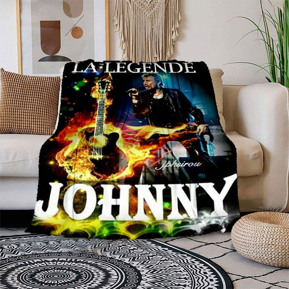 La Légende Johnny: Fire & Passion Concert Poster Blanket Flannel Throw Blanket for Sofa, Bed, Travel, Camping, Office, Couch, Chair, And Be 150x180cm
La Légende Johnny: Fire & Passion Concert Poster Blanket Flannel Throw Blanket for Sofa, Bed, Travel, Camping, Office, Couch, Chair, And Be 150x180cm