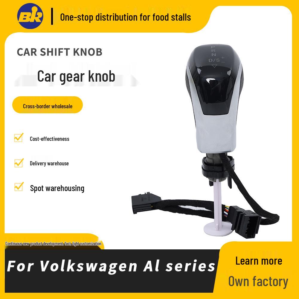 LED Matte Silver Gear Shift Knob for Volkswagen Automatic Cars - Hot Selling Modification Accessory White Light
LED Matte Silver Gear Shift Knob for Volkswagen Automatic Cars - Hot Selling Modification Accessory White Light