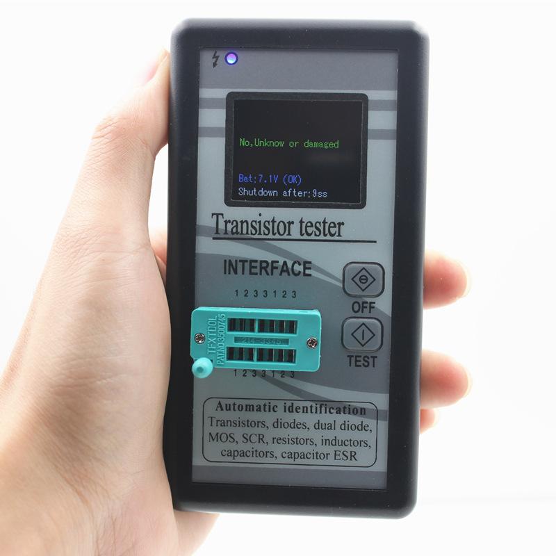 M328 Тестер транзисторов, измеритель LCR, измеритель ESR, тестер диодных MOSFET, графический дисплей M328 Case чёрный
M328 Тестер транзисторов, измеритель LCR, измеритель ESR, тестер диодных MOSFET, графический дисплей M328 Case чёрный