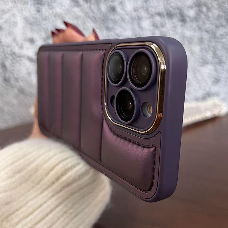 Down Jacket with Lens Film, Suitable for IPhone15 Phone Case, Apple 14 Pro Max Full Cover 13 Apple 15 фіолетовий
Down Jacket with Lens Film, Suitable for IPhone15 Phone Case, Apple 14 Pro Max Full Cover 13 Apple 15 фіолетовий