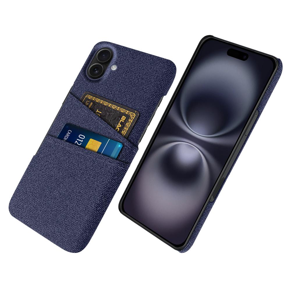 For iPhone 17 Case Cloth + Hard PC Phone Cover with Dual Card Slots E
For iPhone 17 Case Cloth + Hard PC Phone Cover with Dual Card Slots E
