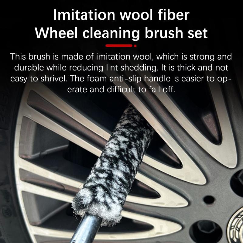 Microfiber Wheels Brush Non-Slip Handle Easy Cleaning Car Fiber Brush Wheel Cleaning Brush Detailing Brushes For Auto Motorcycle
Microfiber Wheels Brush Non-Slip Handle Easy Cleaning Car Fiber Brush Wheel Cleaning Brush Detailing Brushes For Auto Motorcycle