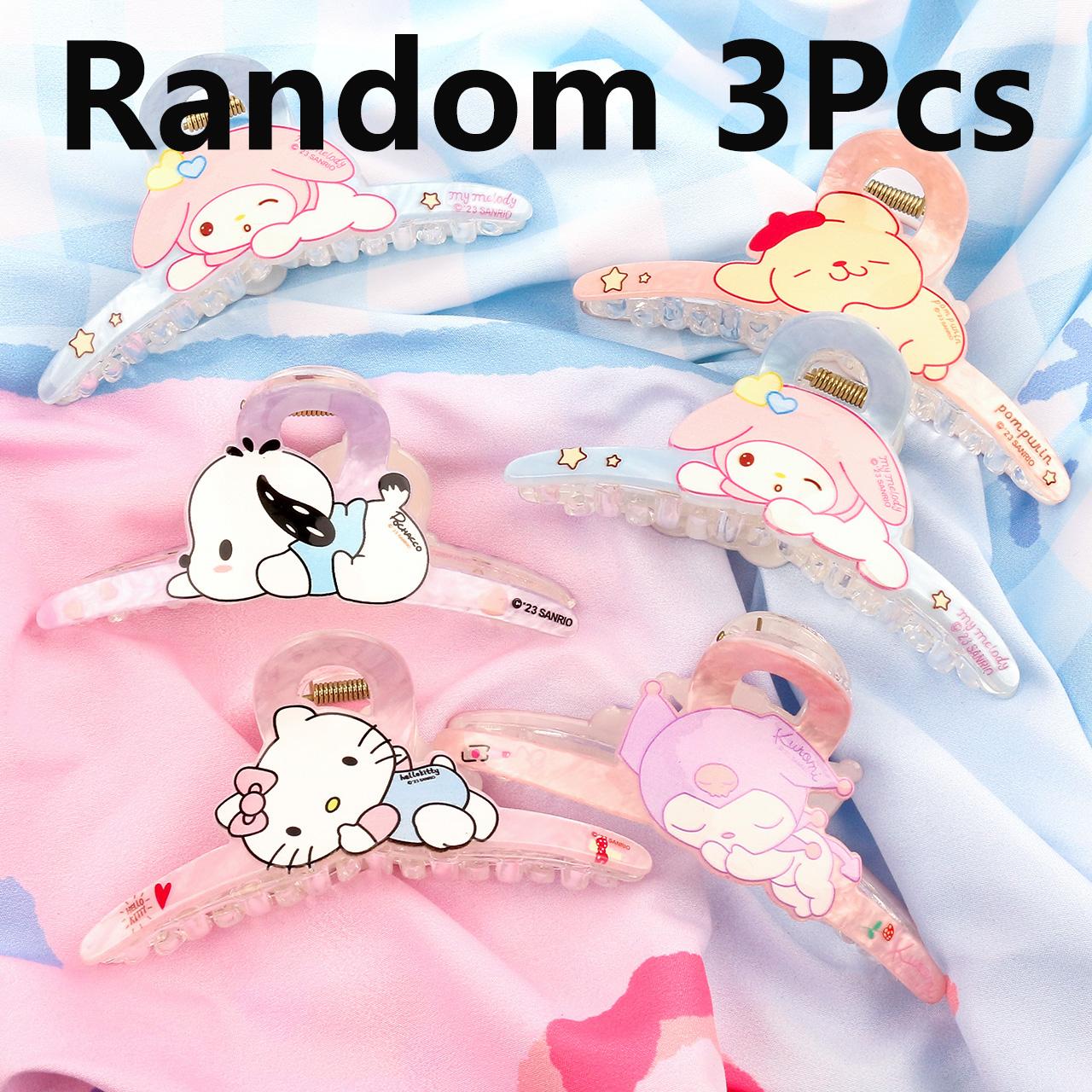 1PC/Random 3Pcs Cute Sanrio Hello Kitty hair claw, My Melody hair accessories
1PC/Random 3Pcs Cute Sanrio Hello Kitty hair claw, My Melody hair accessories
