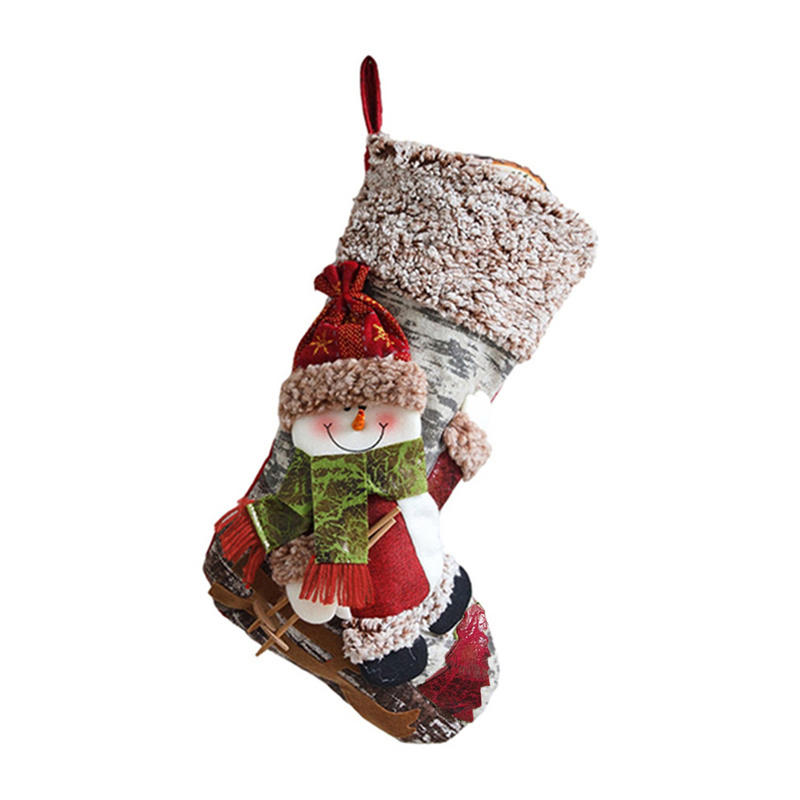 Xmas Holiday Snowman Gift Candy Stockings Decorations Creative Fireplace Hanging Socks for Xmas Tree One Size
Xmas Holiday Snowman Gift Candy Stockings Decorations Creative Fireplace Hanging Socks for Xmas Tree One Size