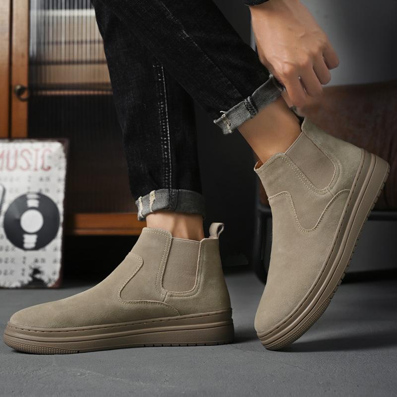 Autumn and winter 2025 new Internet celebrity Douyin popular men s Chelsea Martin boots leather middle help men s shoes one pedal 38 чёрный
Autumn and winter 2025 new Internet celebrity Douyin popular men s Chelsea Martin boots leather middle help men s shoes one pedal 38 чёрный