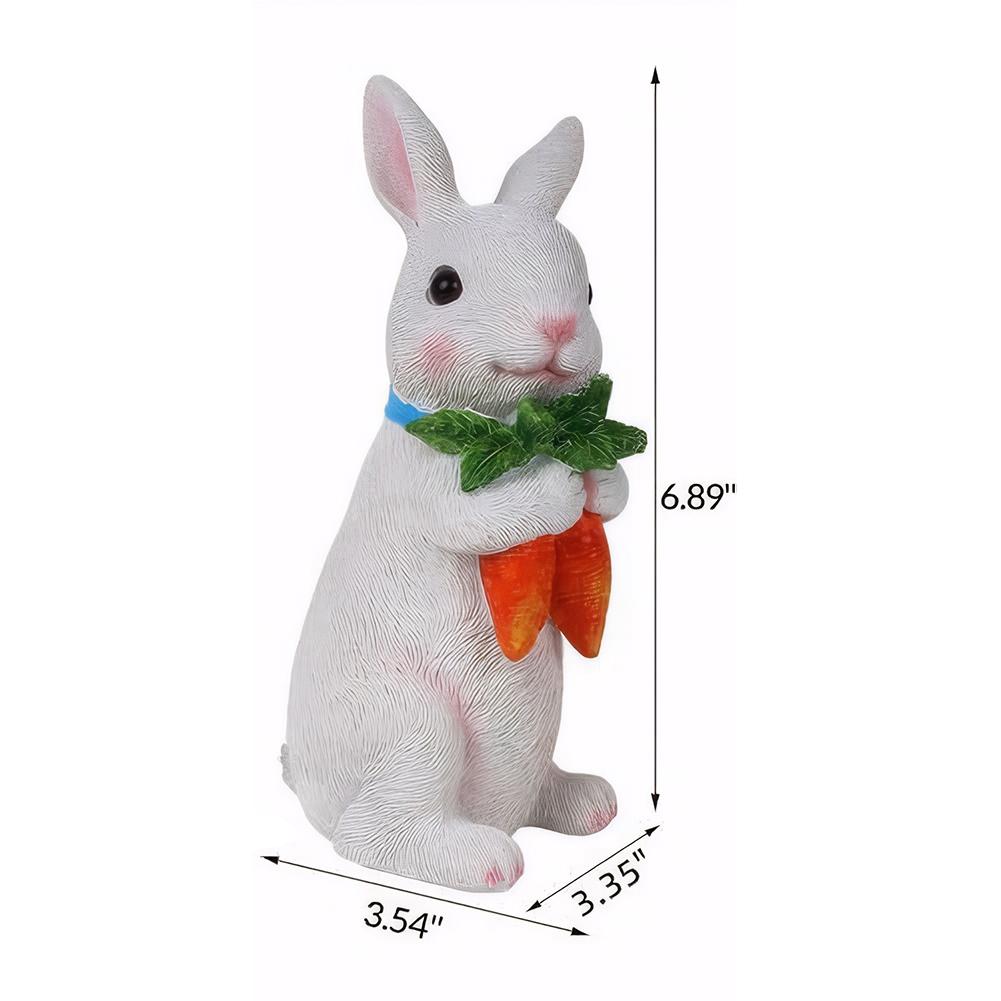 Easter Cute Bunny Statue Resin Standing Rabbit Sculpture Farmhouse Animal Rabbit Craft Gift for Boys Girls
Easter Cute Bunny Statue Resin Standing Rabbit Sculpture Farmhouse Animal Rabbit Craft Gift for Boys Girls