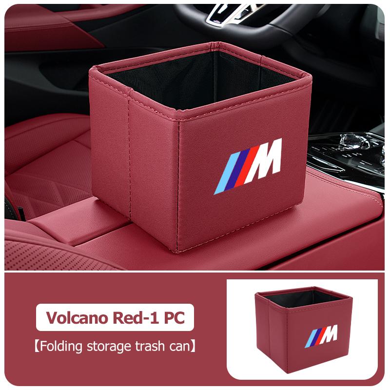 Car Trash Can Leather Folding Interior Storage Bag Accessory For BMW E70 E91 E30 G30 E53 M3 M5 X6 X4 X7 E92 E93 X1 X3 X5
Car Trash Can Leather Folding Interior Storage Bag Accessory For BMW E70 E91 E30 G30 E53 M3 M5 X6 X4 X7 E92 E93 X1 X3 X5