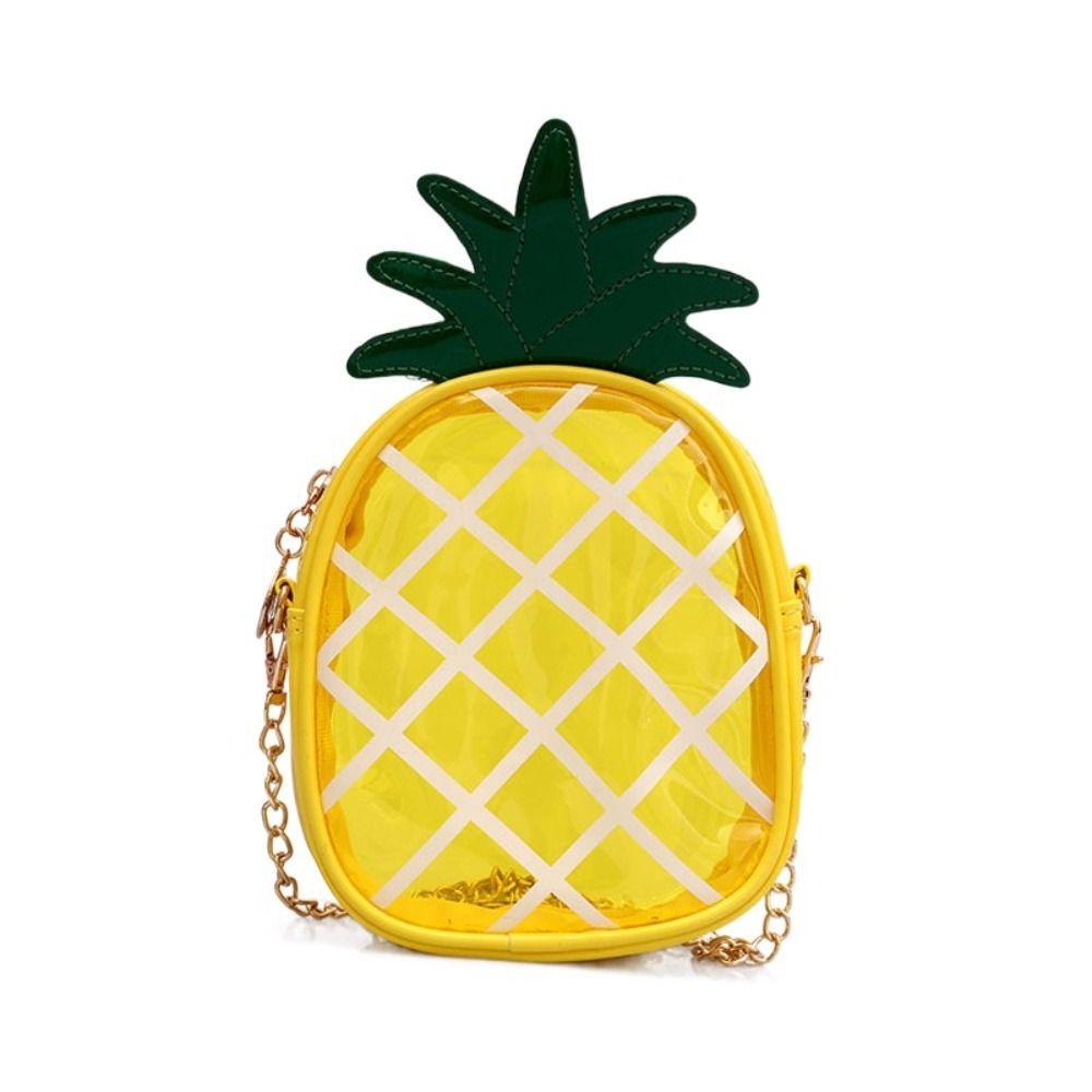 Pineapple Transparent Shoulder Bag Stripe Clear Crossbody Bag Elegant PVC Chest Bag Female/Girls жёлтый
Pineapple Transparent Shoulder Bag Stripe Clear Crossbody Bag Elegant PVC Chest Bag Female/Girls жёлтый