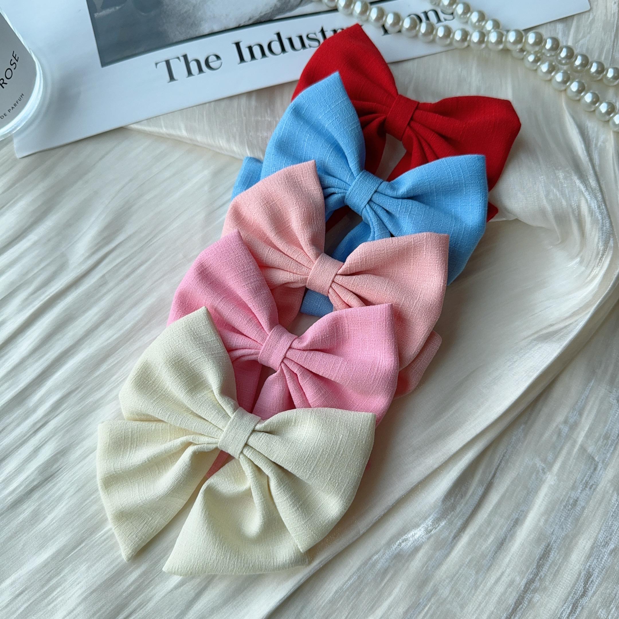 5PCS/Lot Solid Color Grosgrain Ribbon Hair Bows Boutique Hair Clip For Girls Hairgrips New Headwear Kids Hair Accessories Gift
5PCS/Lot Solid Color Grosgrain Ribbon Hair Bows Boutique Hair Clip For Girls Hairgrips New Headwear Kids Hair Accessories Gift
