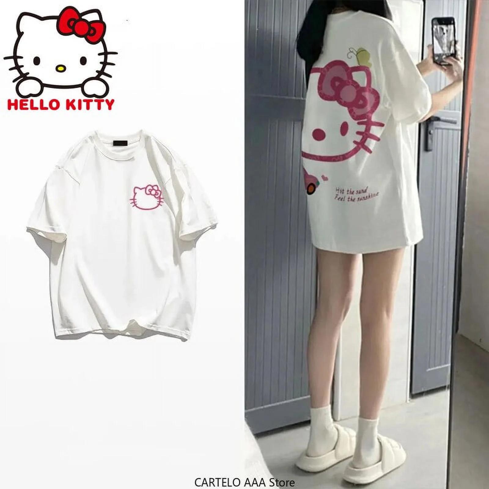 2026 Summer Hello Kitty Graffiti Style Cotton Printed TShirt for Adults and Childrens Family Clothing Top S
2026 Summer Hello Kitty Graffiti Style Cotton Printed TShirt for Adults and Childrens Family Clothing Top S