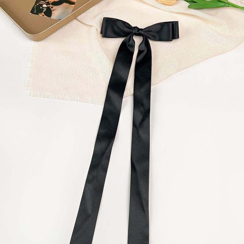 Очень длинные заколки-банты для волосМилый и элегантный весенний аксессуар для волос для девочки чёрный
Очень длинные заколки-банты для волосМилый и элегантный весенний аксессуар для волос для девочки чёрный