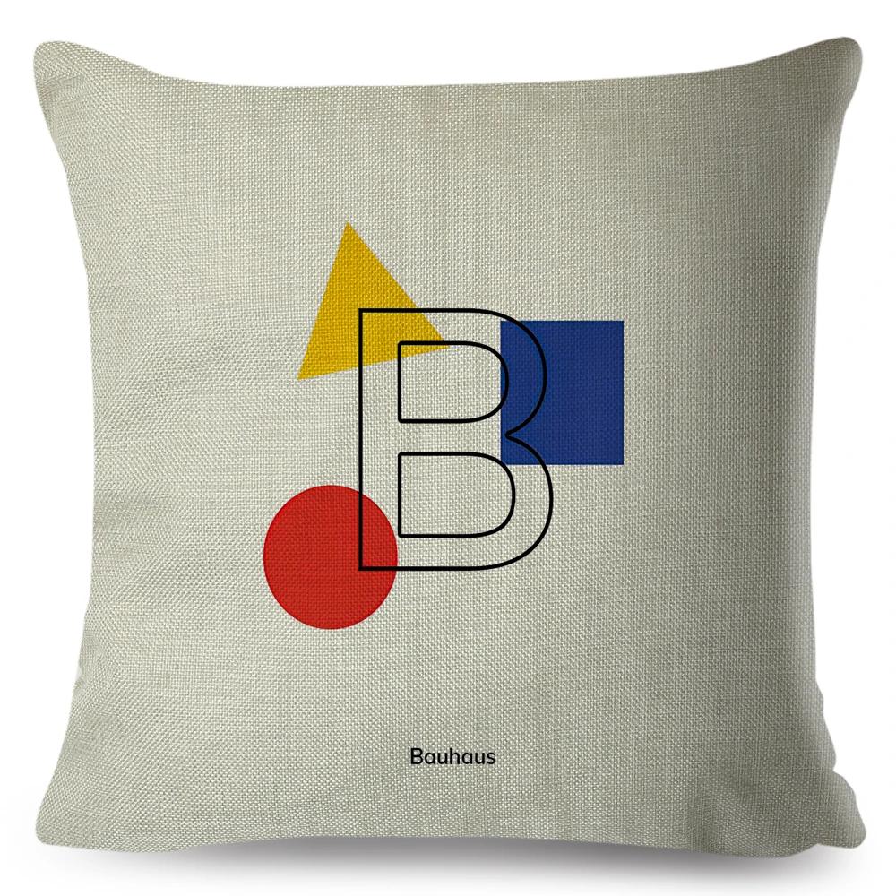 Nordic Bauhaus Exhibition Unique Cushion Cover for Sofa Home Car Decor Double Print Pillowcase Polyester Throw Pillow Case 40x40cm16x16Inch
Nordic Bauhaus Exhibition Unique Cushion Cover for Sofa Home Car Decor Double Print Pillowcase Polyester Throw Pillow Case 40x40cm16x16Inch