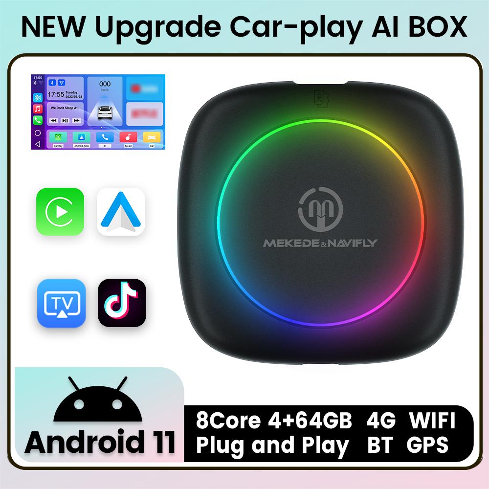 Автомобильные аксессуары - Android11 Ai BOX tv box Wire to Wireless Carplay box Plug and Play Android Auto car intelligent systems Support YouTube Netflix
Автомобильные аксессуары - Android11 Ai BOX tv box Wire to Wireless Carplay box Plug and Play Android Auto car intelligent systems Support YouTube Netflix