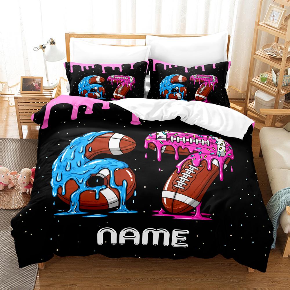 3pcs Bedding Sets Coustom Name Sport 67 3D Printed Cartoon Duvet Cover Gifts For Teen Adult Girls Single Twin Queen Full Size (135x200cm)
3pcs Bedding Sets Coustom Name Sport 67 3D Printed Cartoon Duvet Cover Gifts For Teen Adult Girls Single Twin Queen Full Size (135x200cm)