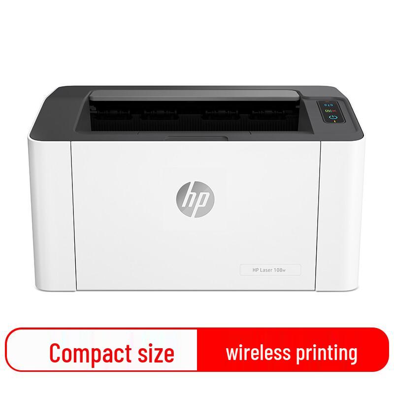 HP 108w Wireless Laser Printer CN plug (adapter included) Standard Edition
HP 108w Wireless Laser Printer CN plug (adapter included) Standard Edition