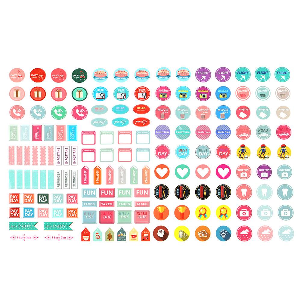 2sheet/set Colorful Daily Plan Memo Note Scrapbooking Decor Calendar Decals Planner Stickers Index Label To Do List білий
2sheet/set Colorful Daily Plan Memo Note Scrapbooking Decor Calendar Decals Planner Stickers Index Label To Do List білий