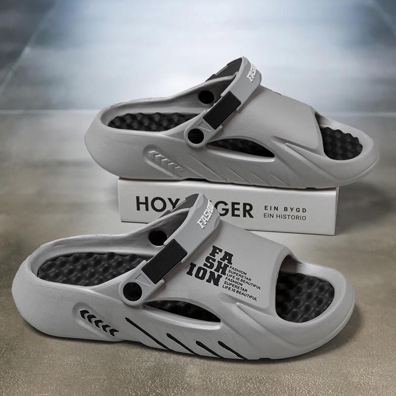 Мужские 2025 Нескользящие Летние Уличные Шлепанцы на Толстой Подошве и с Крутым Дизайном Большого Размера 42/43 чёрный/серый
Мужские 2025 Нескользящие Летние Уличные Шлепанцы на Толстой Подошве и с Крутым Дизайном Большого Размера 42/43 чёрный/серый