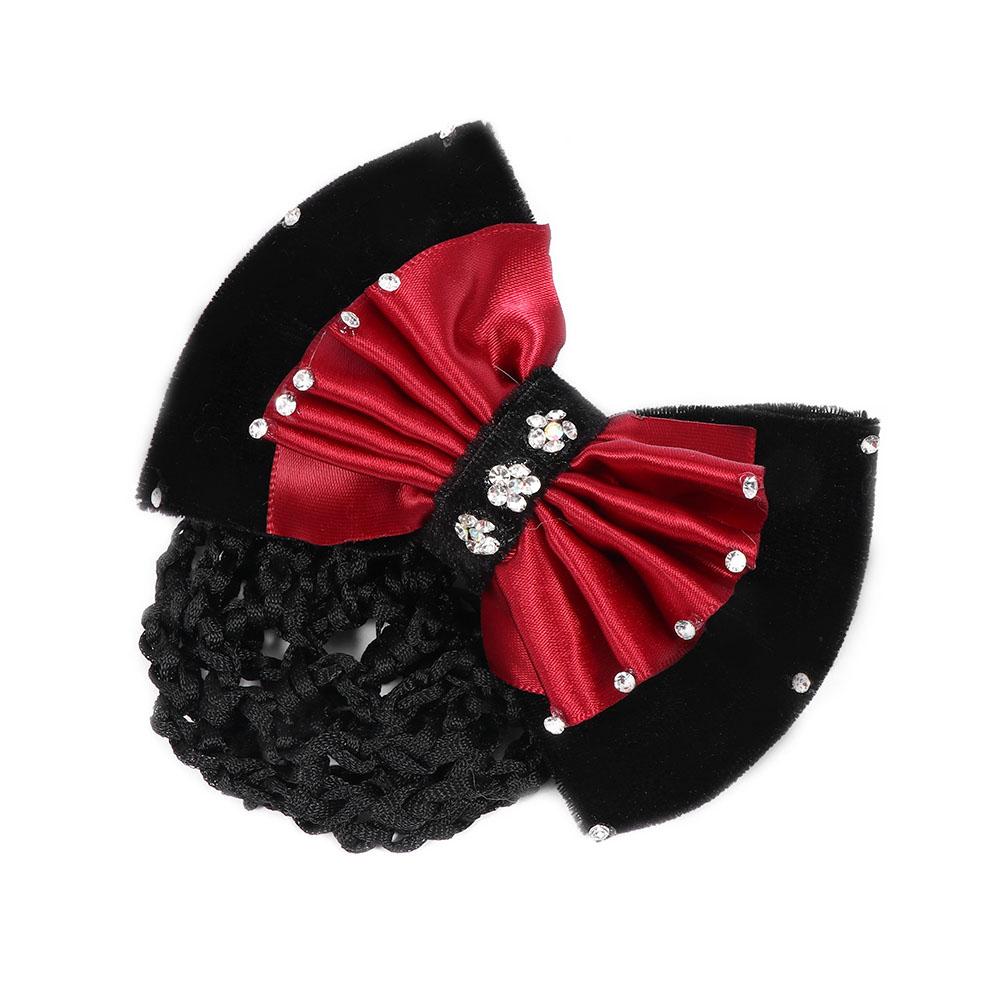 Fashion Bow Lady Satin Hair Accessories Bowknot Net Bun Snood Hair Clip Cover
Fashion Bow Lady Satin Hair Accessories Bowknot Net Bun Snood Hair Clip Cover
