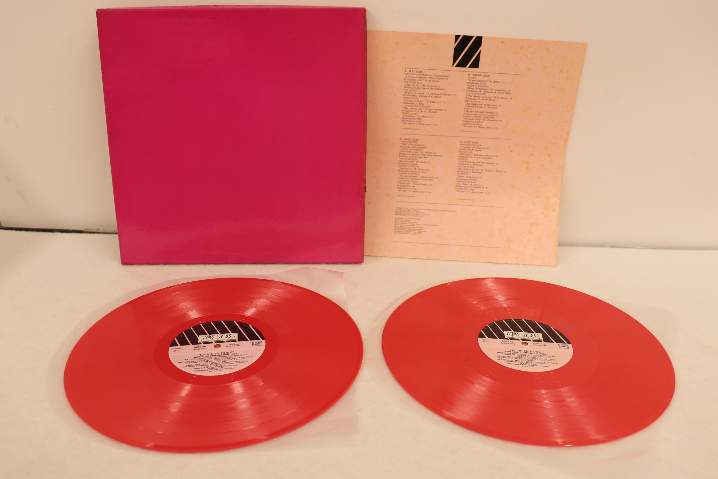 LP Record VARIOUS La Vie En Rose New Rose Compilatio ROSE50 NEW ROSE 1985 France Rock Used
LP Record VARIOUS La Vie En Rose New Rose Compilatio ROSE50 NEW ROSE 1985 France Rock Used