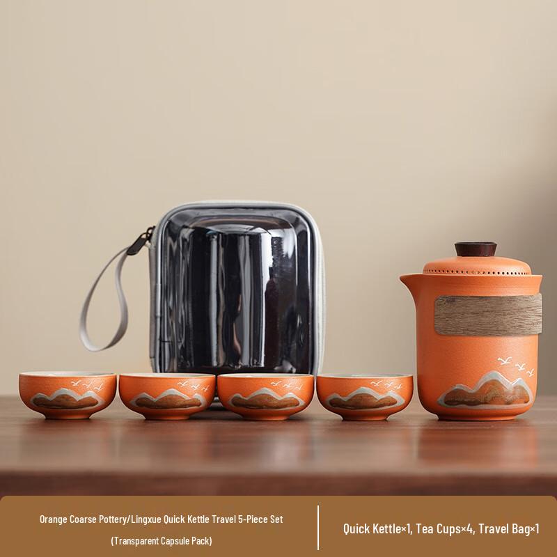 Cultural Trend Green Mountain Flying Bird Tea Set with Travel Bag
Cultural Trend Green Mountain Flying Bird Tea Set with Travel Bag