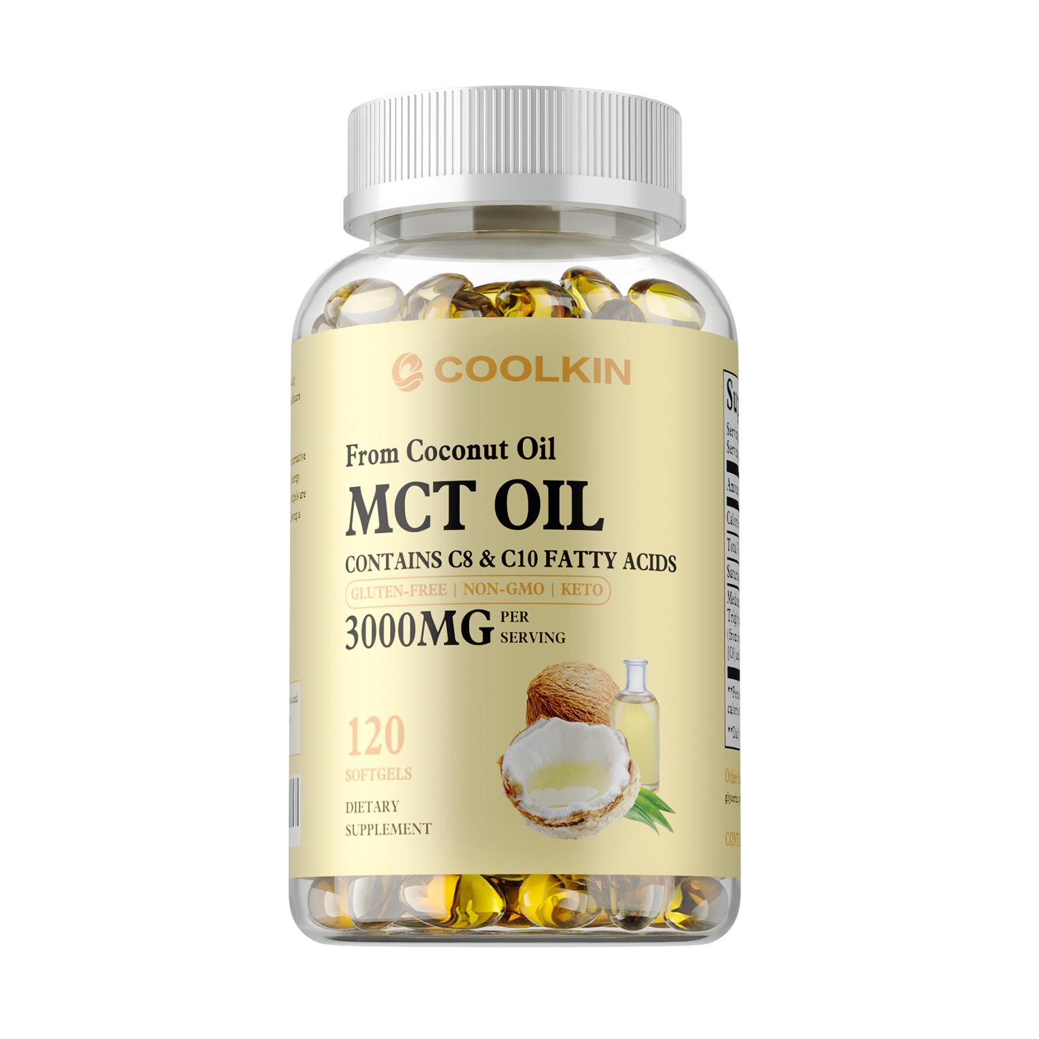 MCT Oil Ketone Energy Capsules, Pure Formula, Boosts Metabolism and Weight Management, Suitable for Adults 120
MCT Oil Ketone Energy Capsules, Pure Formula, Boosts Metabolism and Weight Management, Suitable for Adults 120