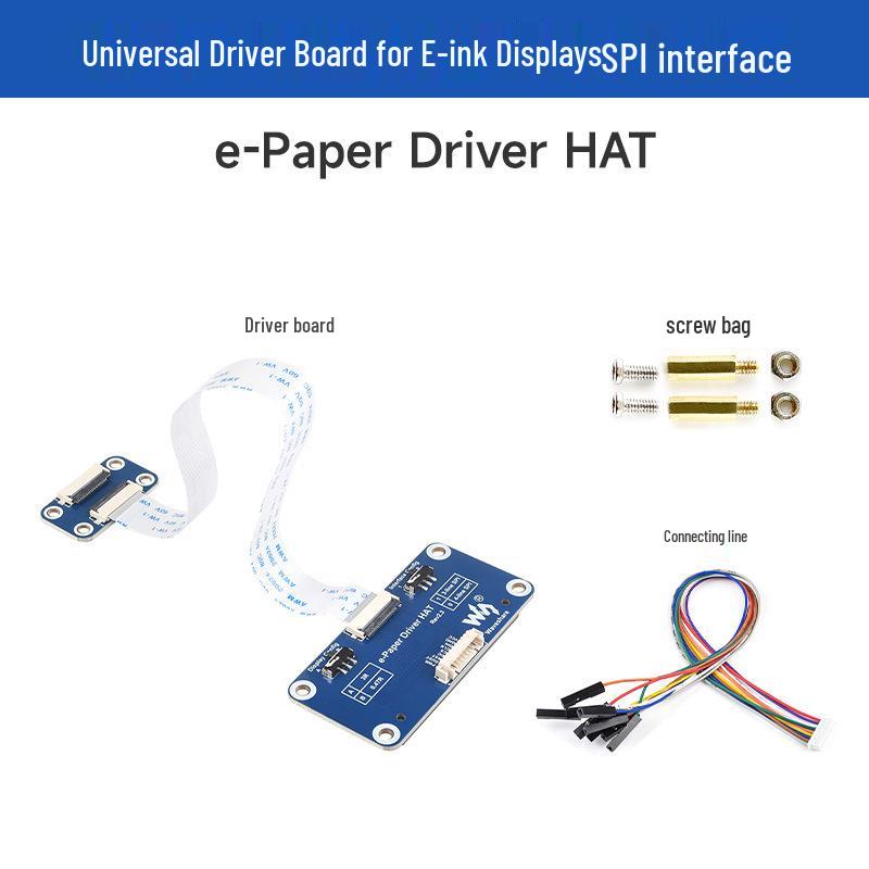 MicroSnow E-ink Screen Driver Board with SPI Interface, Compatible with ESP32/ESP8266, Supports WiFi/Bluetooth.
MicroSnow E-ink Screen Driver Board with SPI Interface, Compatible with ESP32/ESP8266, Supports WiFi/Bluetooth.