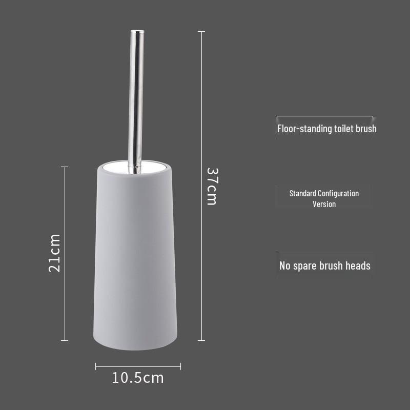 Stainless Steel Long-Handle Toilet Brush with Holder - Soft Bristle for Bathroom Cleaning
Stainless Steel Long-Handle Toilet Brush with Holder - Soft Bristle for Bathroom Cleaning