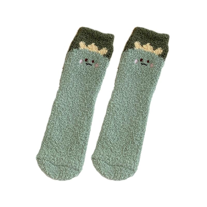 Fuzzy Socks for Women Girls Winter Warm Coral Fleece Floor Socks Cute Cartoon Animal Furry Bed Socks for Home Sleeping One Size
Fuzzy Socks for Women Girls Winter Warm Coral Fleece Floor Socks Cute Cartoon Animal Furry Bed Socks for Home Sleeping One Size