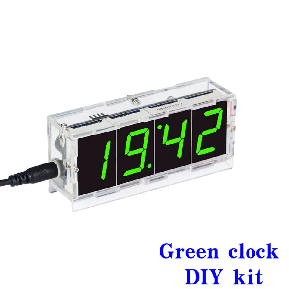 Colorful DIY Digital Clock Kit Display Date Week Temperature Alarm Soldering Project Learning Practice Solder Diy Electronic Kit зелений
Colorful DIY Digital Clock Kit Display Date Week Temperature Alarm Soldering Project Learning Practice Solder Diy Electronic Kit зелений