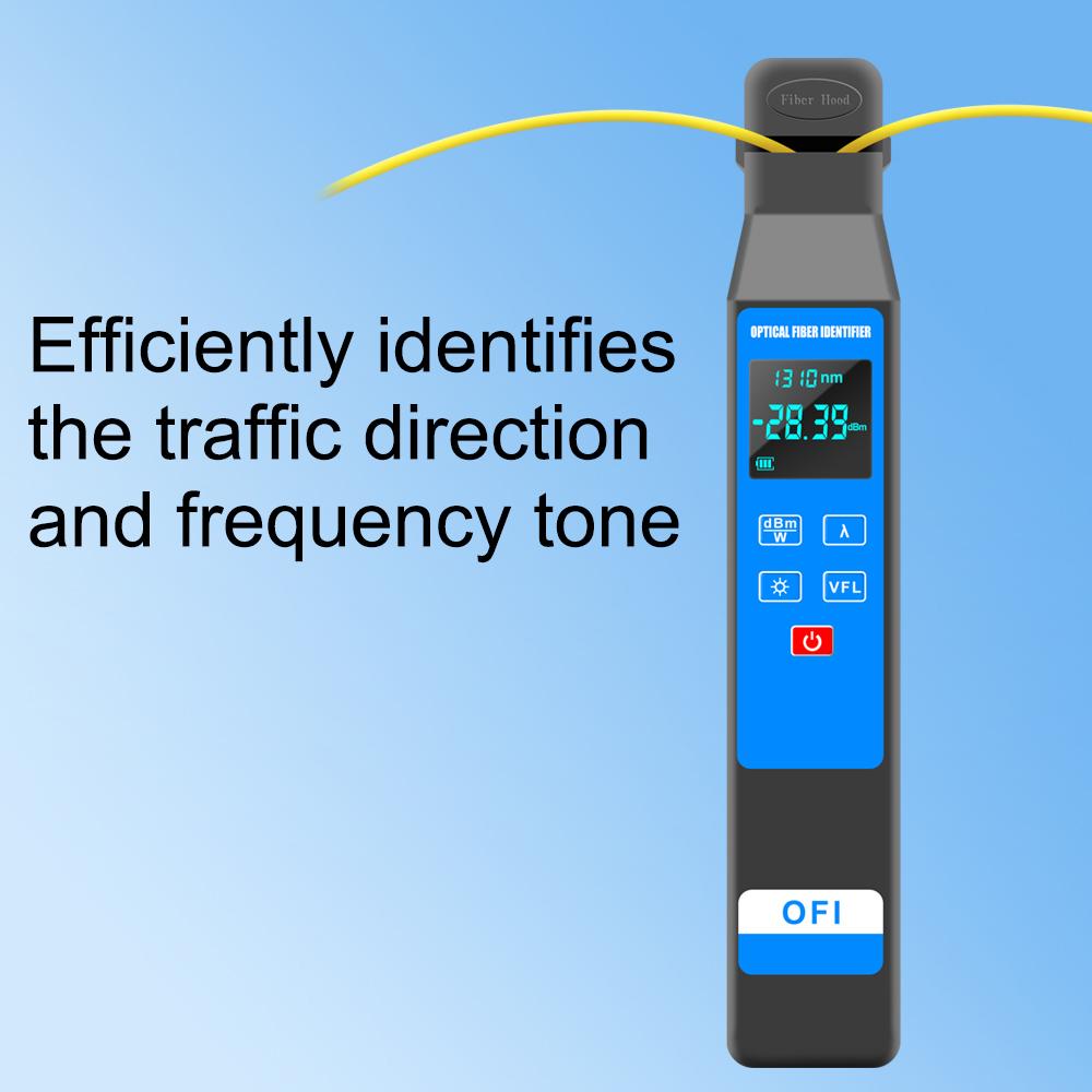 Professional LCD Display Optical Identifier Portable 4-in-1 Clamp 10mw Visual Fault Locator Optical Direction Identifier Suitable for 3.0C
Professional LCD Display Optical Identifier Portable 4-in-1 Clamp 10mw Visual Fault Locator Optical Direction Identifier Suitable for 3.0C