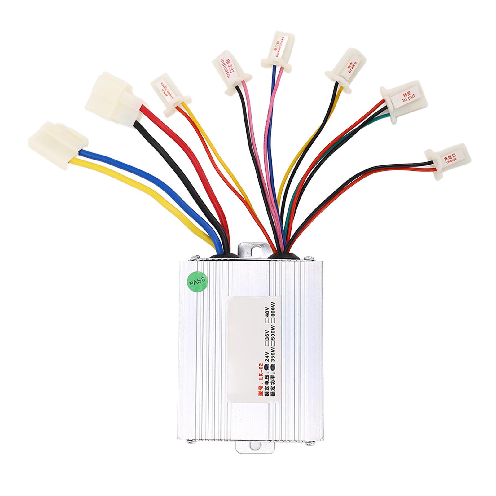 Electric Bike Brush Controller Multiple Protections Good Heat Dissipation Electric Brush Motor Speed Controller 24V 350W
Electric Bike Brush Controller Multiple Protections Good Heat Dissipation Electric Brush Motor Speed Controller 24V 350W