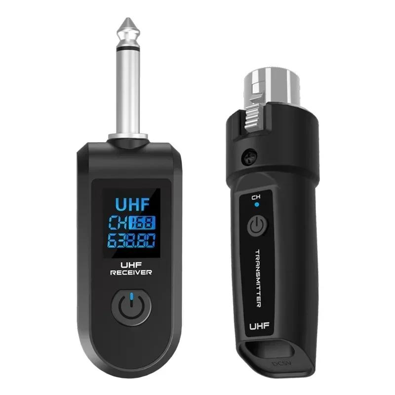 UHF Wireless Microphone Converter Adapter XLR Transmitter and Receiver for Dynamic Microphone Guitar Audio Mixer PA System
UHF Wireless Microphone Converter Adapter XLR Transmitter and Receiver for Dynamic Microphone Guitar Audio Mixer PA System
