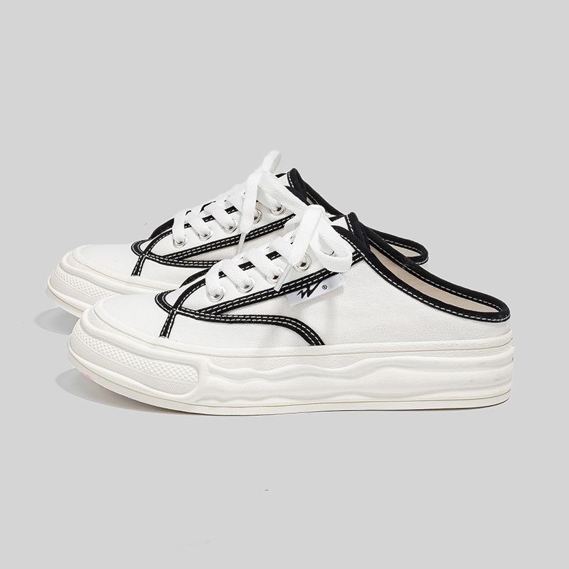 Tide half-drag canvas shoes women s spring new breathable Korean version platform casual shoes children 5 35 белый
Tide half-drag canvas shoes women s spring new breathable Korean version platform casual shoes children 5 35 белый