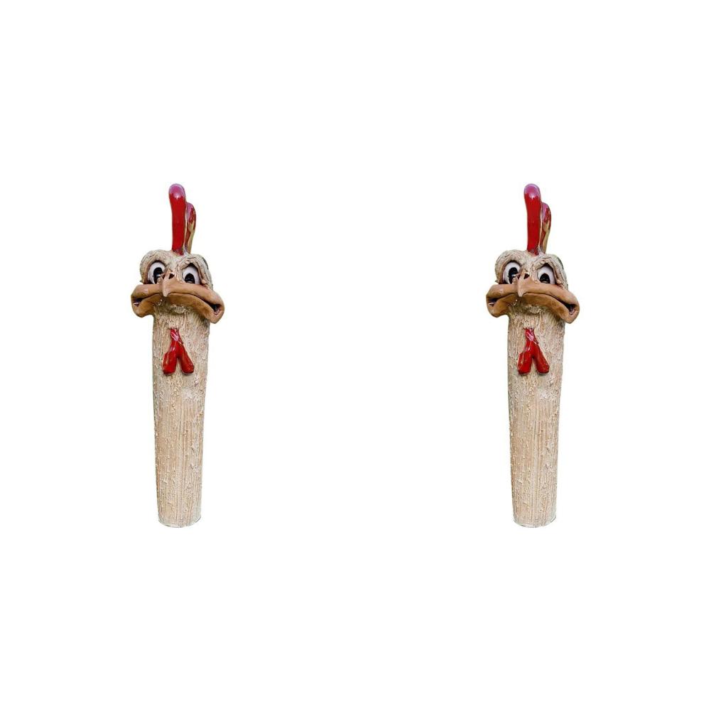Funny Garden Statues Resin Garden Decoration for Art Decorations (chicken head)
Funny Garden Statues Resin Garden Decoration for Art Decorations (chicken head)