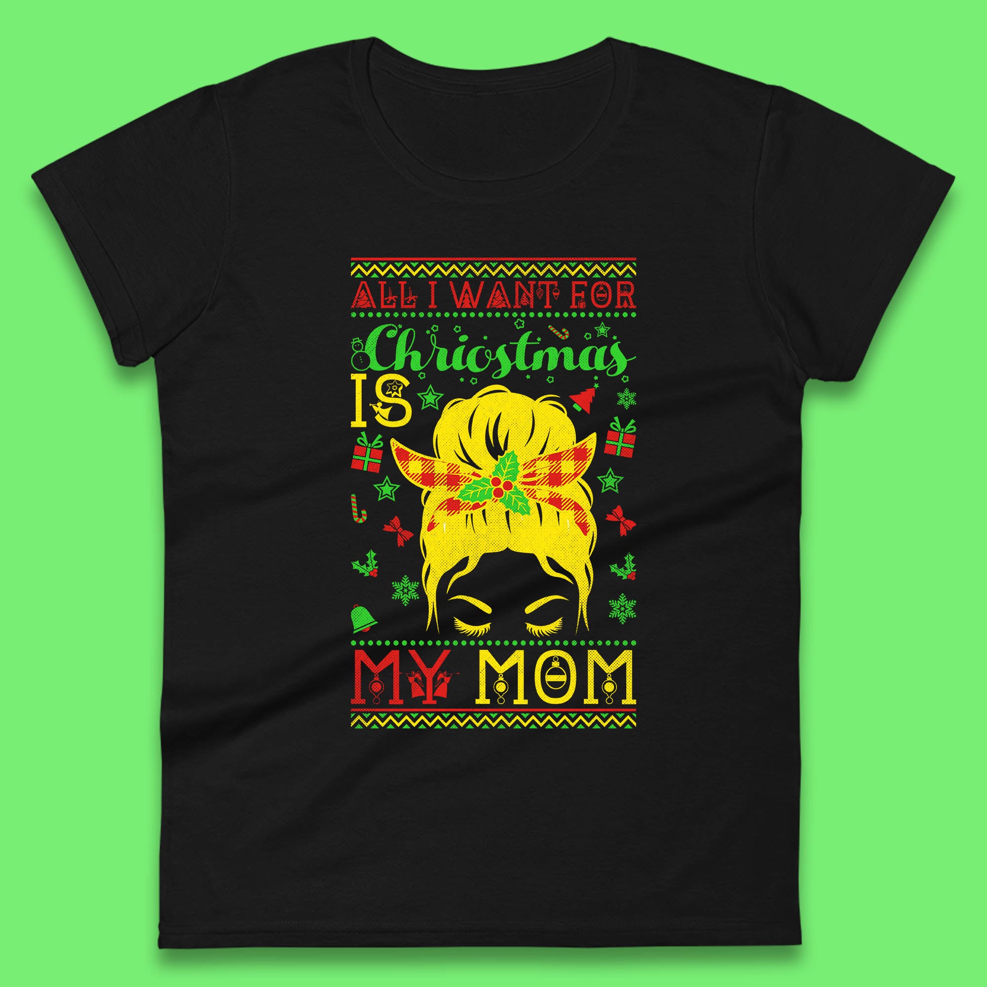All I Want For Christmas Is My Mom Womens T Shirt Mens Tops Tees Unisex L
All I Want For Christmas Is My Mom Womens T Shirt Mens Tops Tees Unisex L