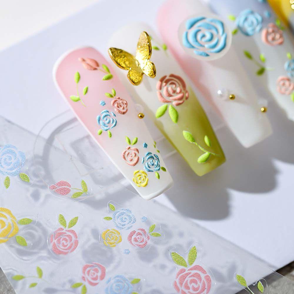 Water Decal Nail Art Decoration Cartoon Nail Decals Flower Nail Foils 5D Engraved Nail Sticker TS1553
Water Decal Nail Art Decoration Cartoon Nail Decals Flower Nail Foils 5D Engraved Nail Sticker TS1553