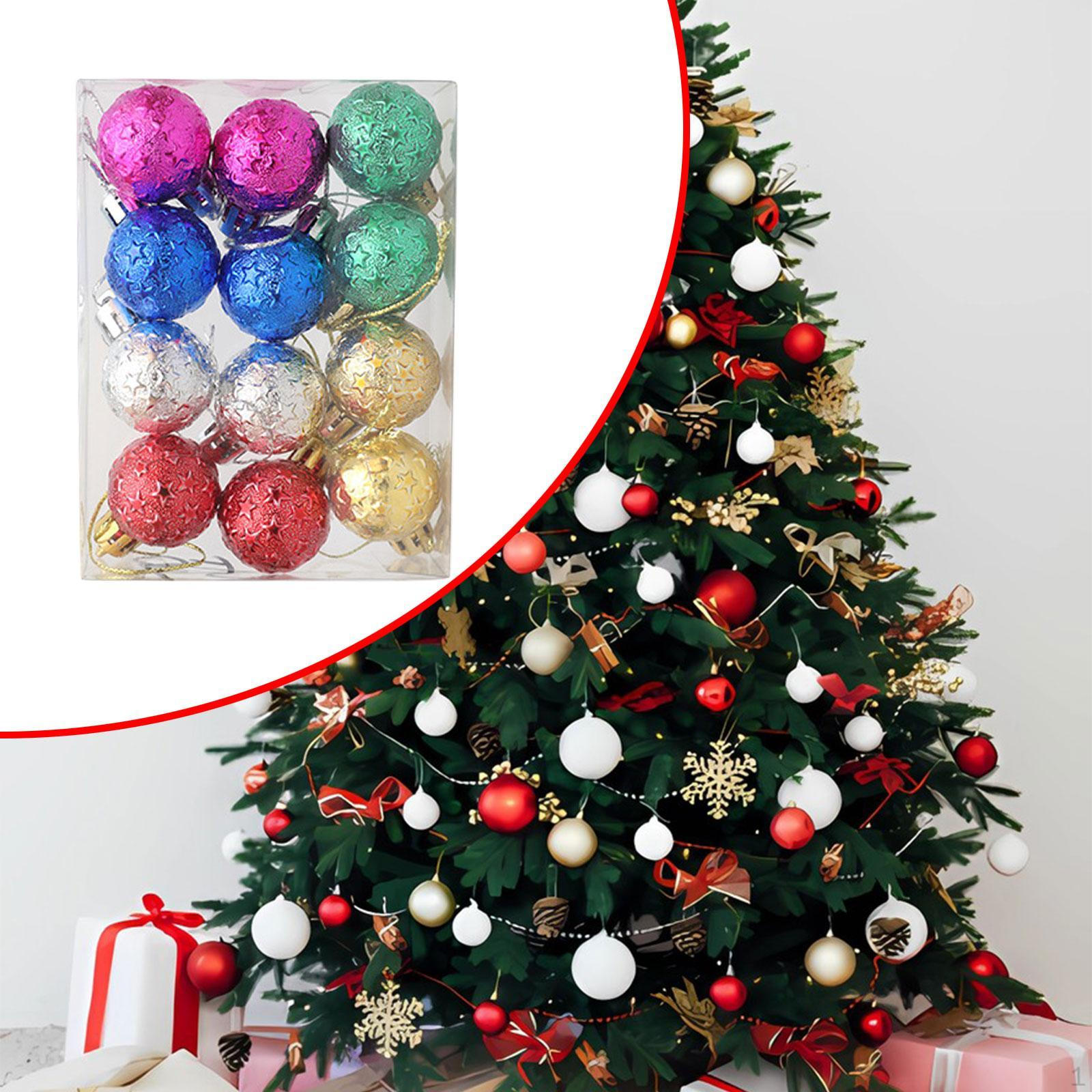 12 шт. Рождественские шары, украшения для елки, подвесной рождественский декор Star
12 шт. Рождественские шары, украшения для елки, подвесной рождественский декор Star