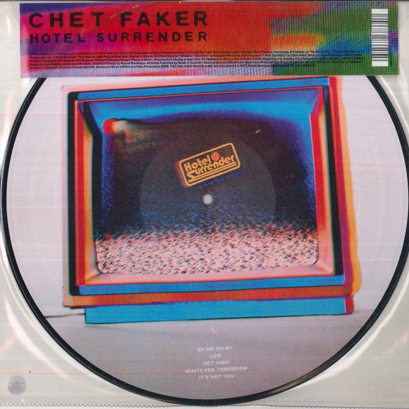 LP Record CHET FAKER - Hotel Surrender 538683701 BMG 2021 UK Dance & Electronica
LP Record CHET FAKER - Hotel Surrender 538683701 BMG 2021 UK Dance & Electronica