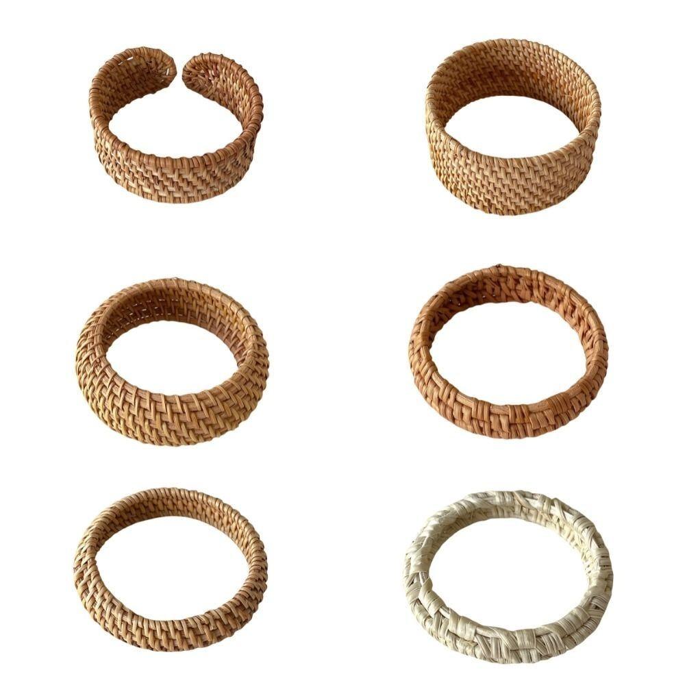 Bird Nest Shape Bohemian Braided Bracelet Chunky Style Ethnic Style Bangle Vacation Accessories style 2
Bird Nest Shape Bohemian Braided Bracelet Chunky Style Ethnic Style Bangle Vacation Accessories style 2