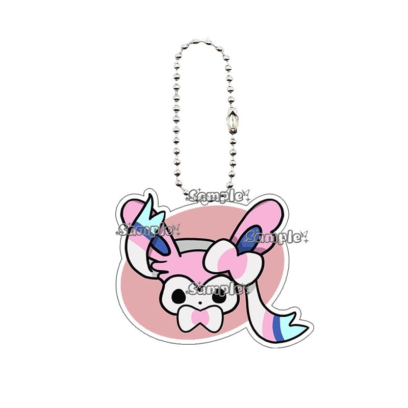 Anime Glaceon Flareon Jolteon Cartoon Acrylic Keychain Figure Keyring Ornament Collectible Accessory Charm Couple Chain Jewelry about 5cm
Anime Glaceon Flareon Jolteon Cartoon Acrylic Keychain Figure Keyring Ornament Collectible Accessory Charm Couple Chain Jewelry about 5cm