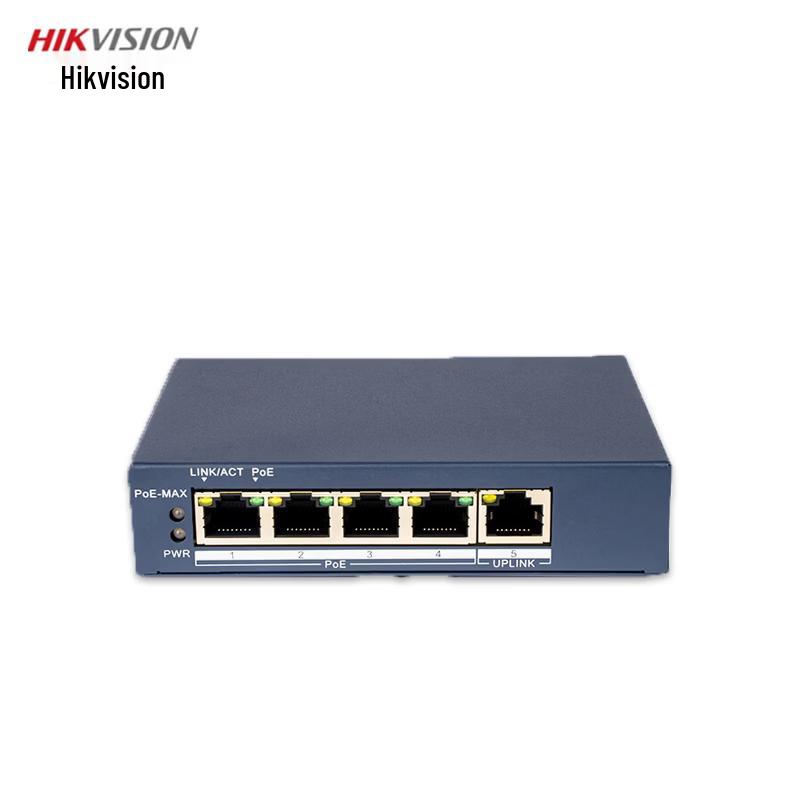 HIKVISION DS-3E1505SP-35W-E V4 4-Port PoE Gigabit Managed Switch CN plug (adapter included)
HIKVISION DS-3E1505SP-35W-E V4 4-Port PoE Gigabit Managed Switch CN plug (adapter included)