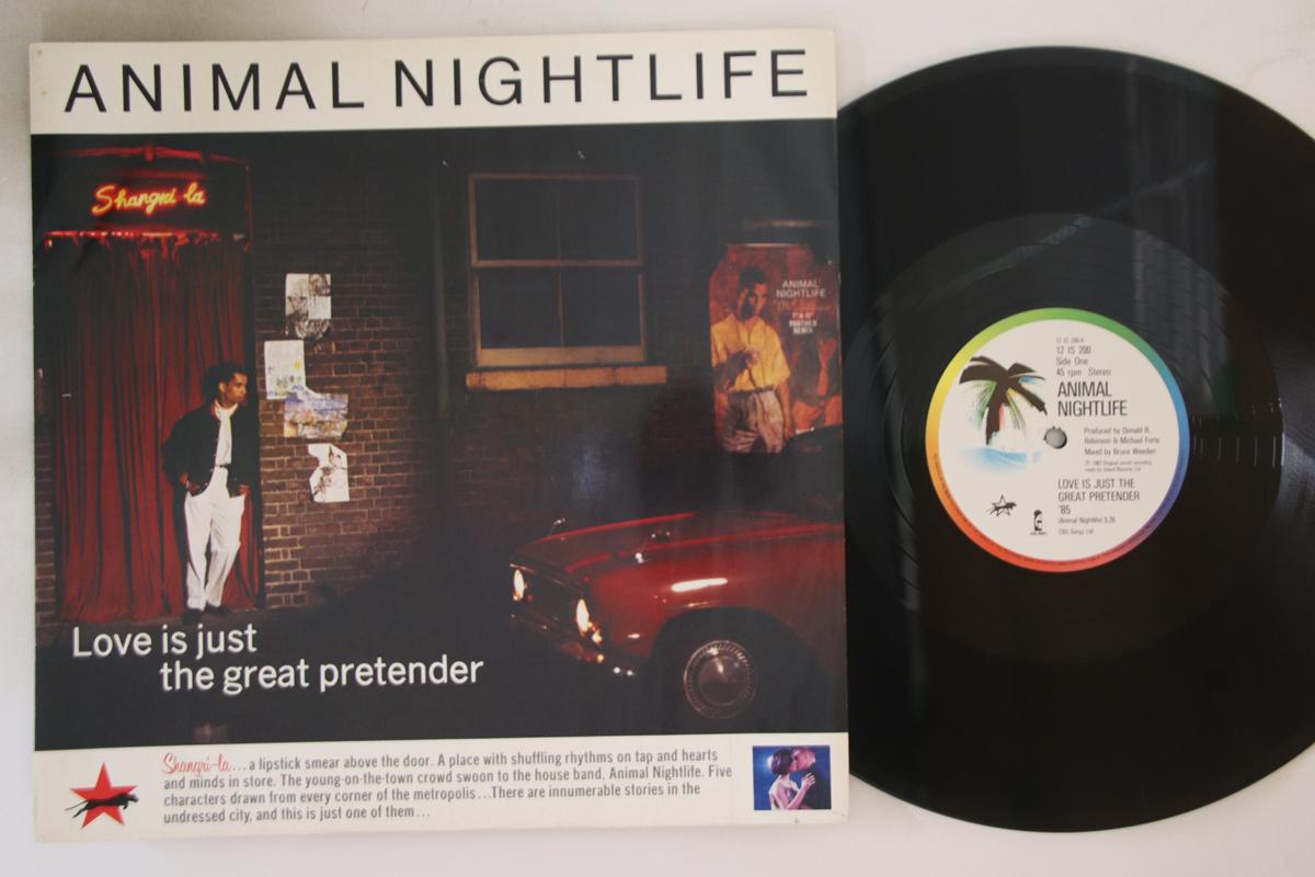 12inch Record ANIMAL NIGHTLIFE Love Is Just The Great Pretender 12IS200 Island Records 1985 UK Rock Used
12inch Record ANIMAL NIGHTLIFE Love Is Just The Great Pretender 12IS200 Island Records 1985 UK Rock Used