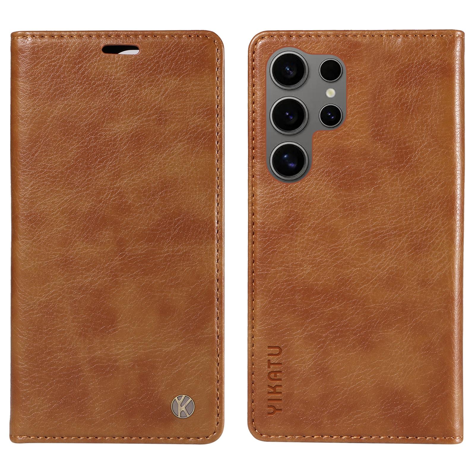 YIKATU YK-006 Чехол-кошелек для Samsung Galaxy S25 Ultra Кожа с тиснением под личи Магнитное авто-поглощение A
YIKATU YK-006 Чехол-кошелек для Samsung Galaxy S25 Ultra Кожа с тиснением под личи Магнитное авто-поглощение A